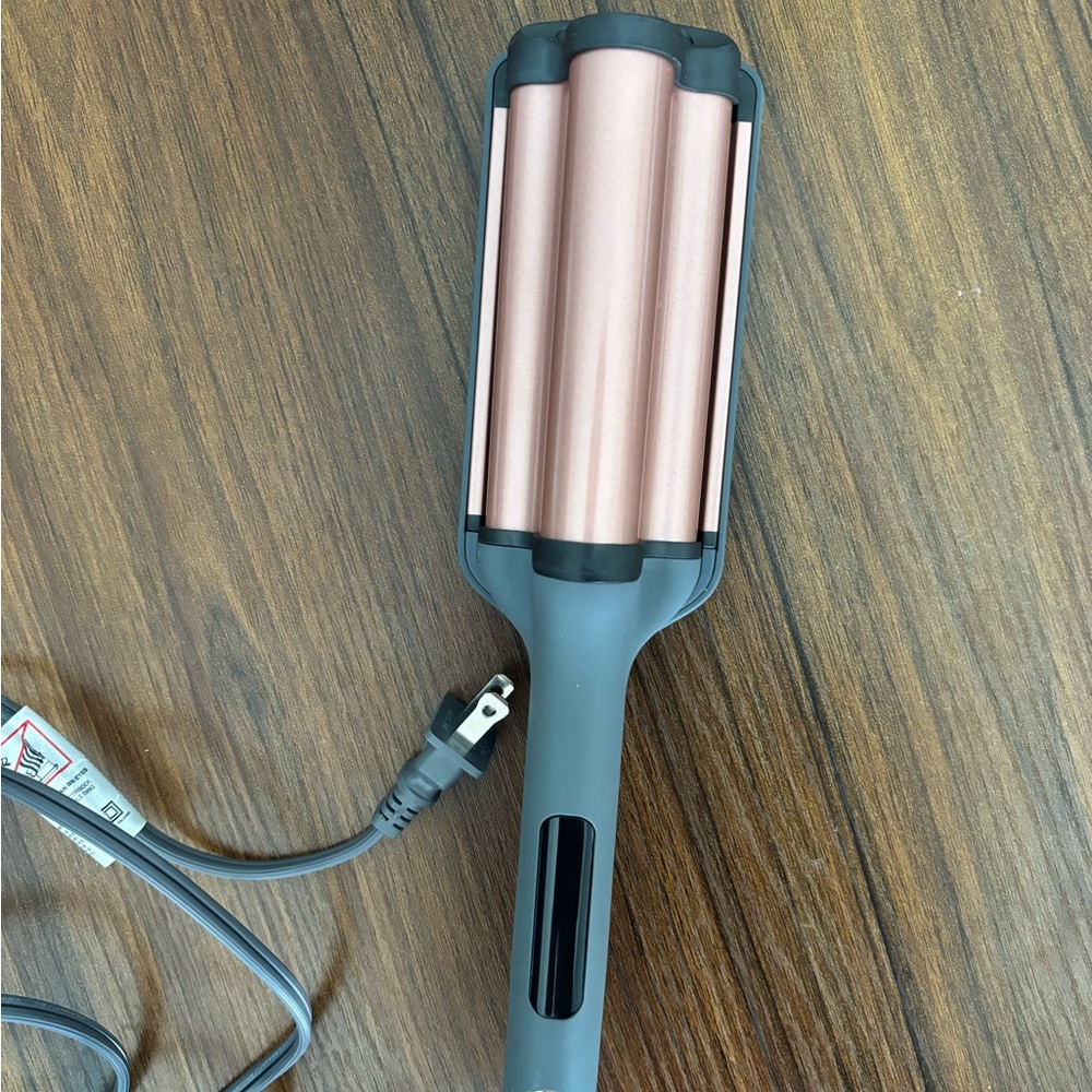 Hairitage catch the wave curling crimping iron deep waver